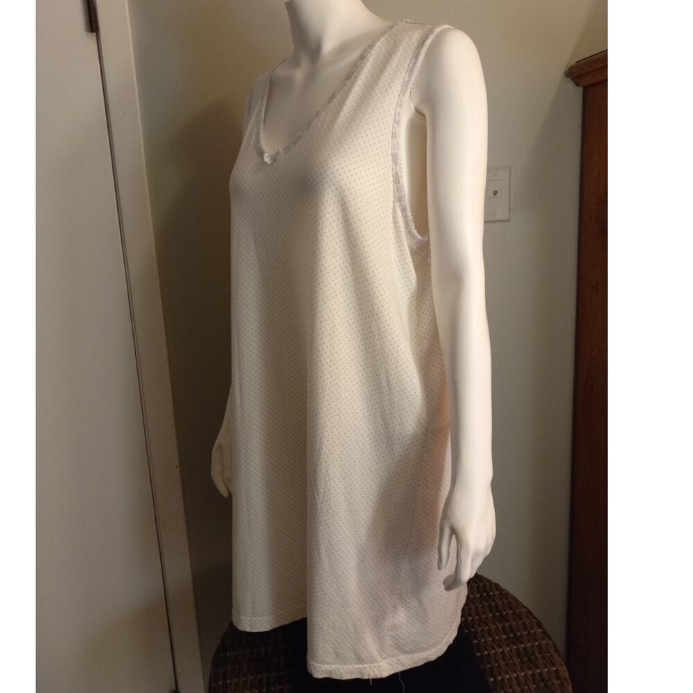 Carole Hochman Polka Dot Nightgown Cozycore Sleep Lounge Dress Sz XL Comfort - Picture 9 of 11
